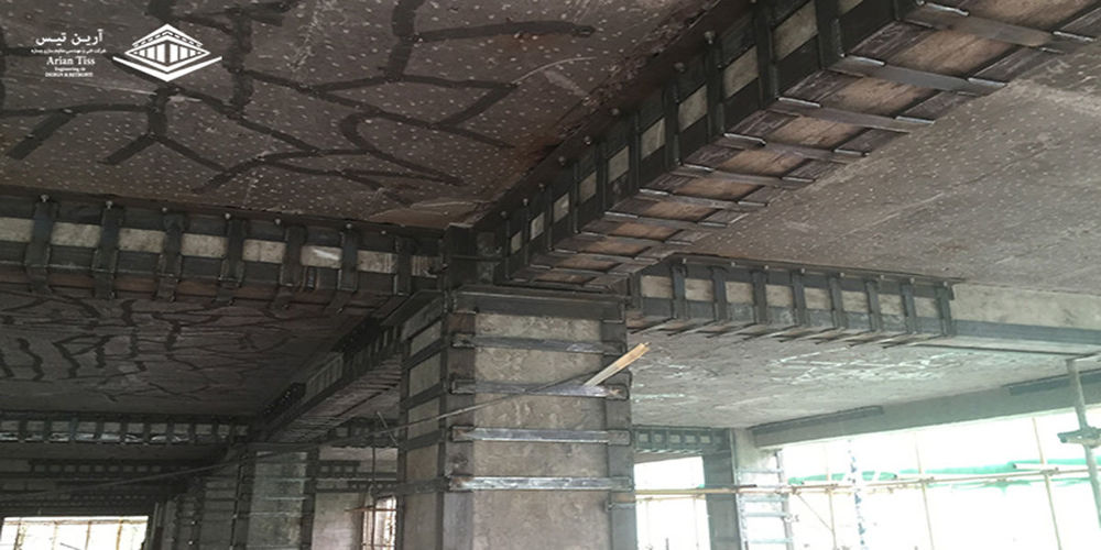 تقویت ستون های فولادی در مقاوم سازی ساختمان|مقاوم سازی| مقاوم سازی ساختمان| مقاوم سازی سازه های بتنی|frp|سازه بتنی